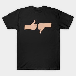 Thumb up and thumb down T-Shirt